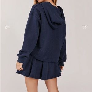 Something Navy Mya Pleated Skort